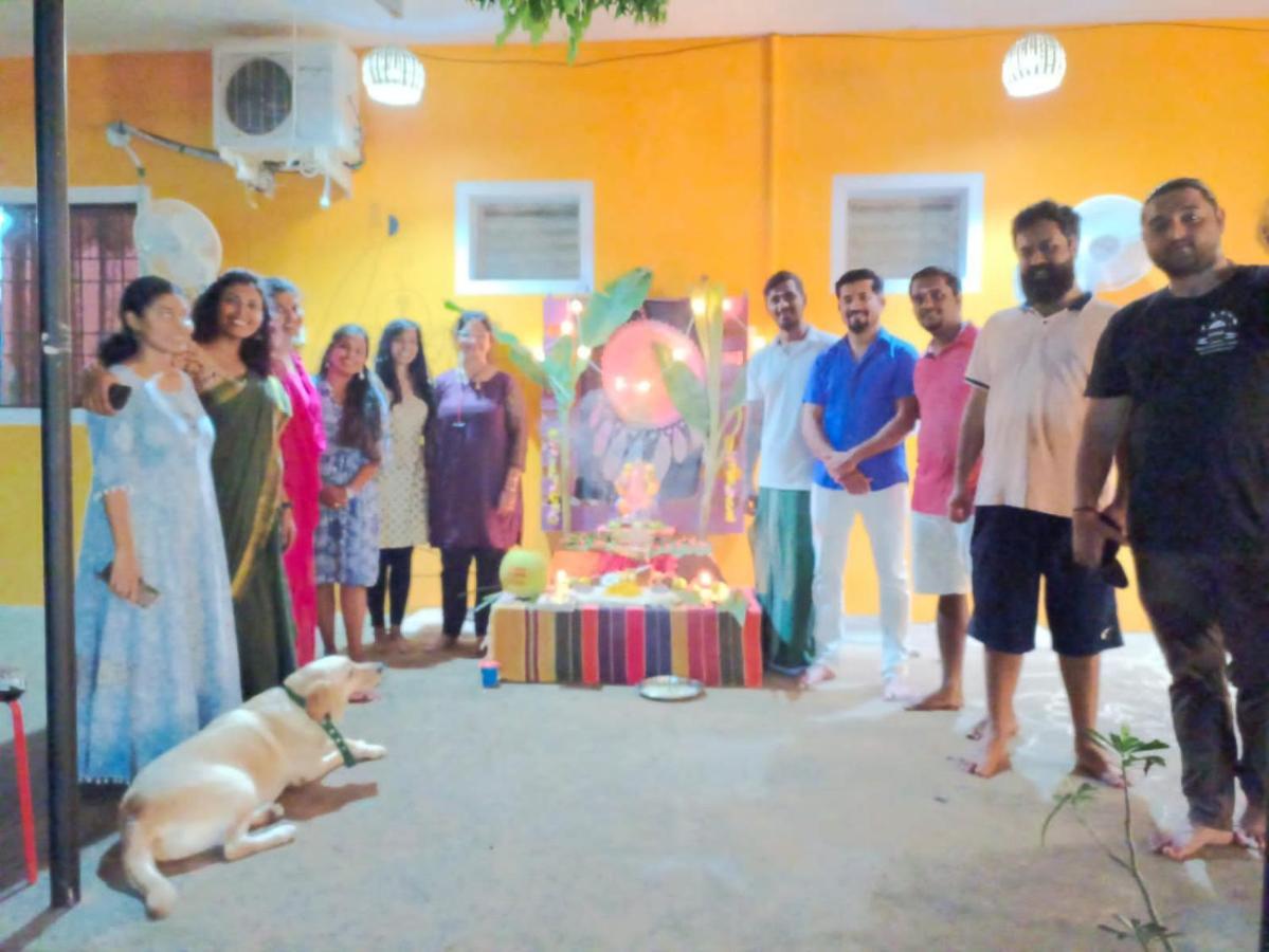 Travellers Tribe By Livelehood Habitat Hostel Auroville Ngoại thất bức ảnh